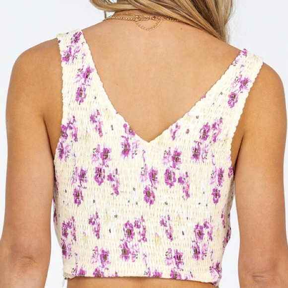 Princess Polly NELLIE TOP YELLOW FLORAL - Picture 3 of 10